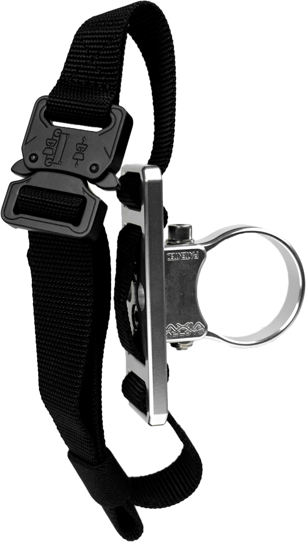 Nylon Strap Mount Silver