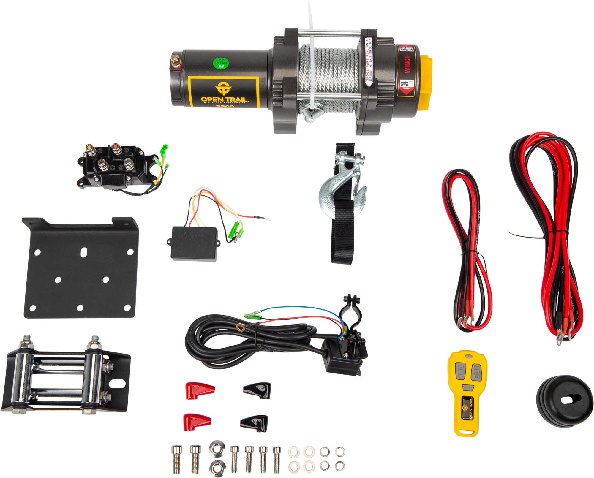 3500lb Winch Steel Wire