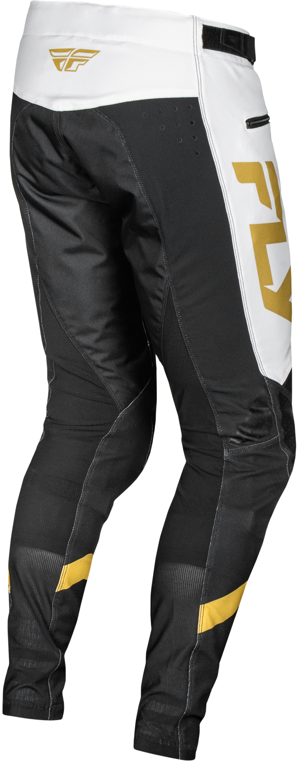 Rayce Bicycle Pant Ca/Ny White/Black/Gold Sz 34