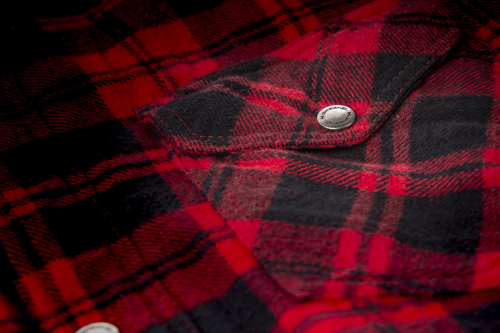 Marksman Flannel Black/Red 3x