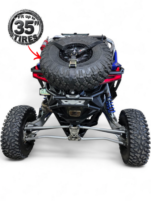 Elektric Offroad 2022+ Polaris RZR Pro R Amp Rear Tire Rack Bumper Combo