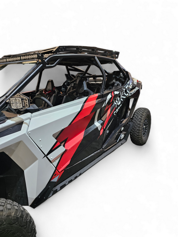 Elektric Offroad 2020-2025 Polaris RZR Pro XP Pro R Turbo R Volt Rocker Guards 4 Seat