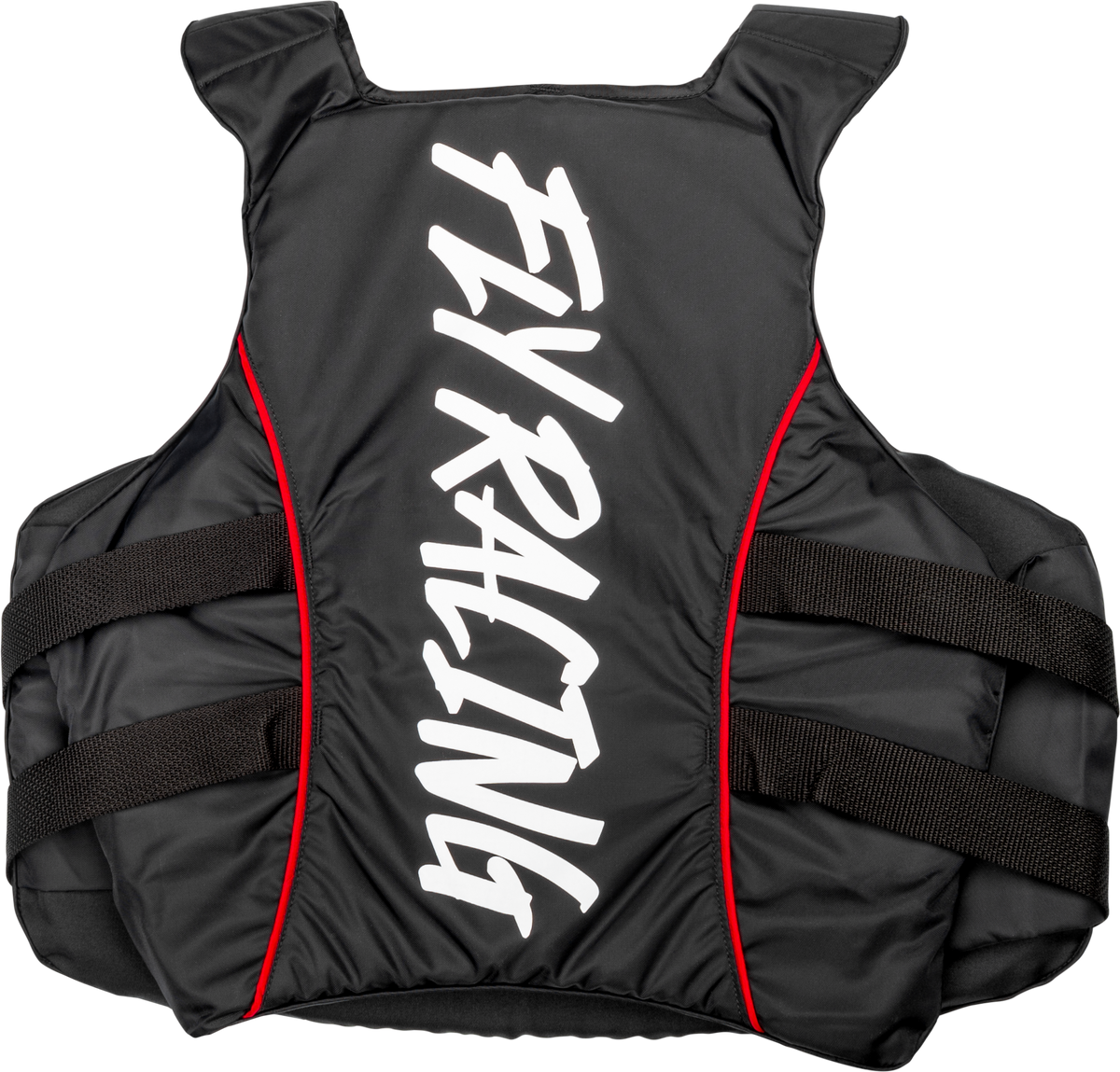 Pullover Flotation Vest Black/White/Red Lg