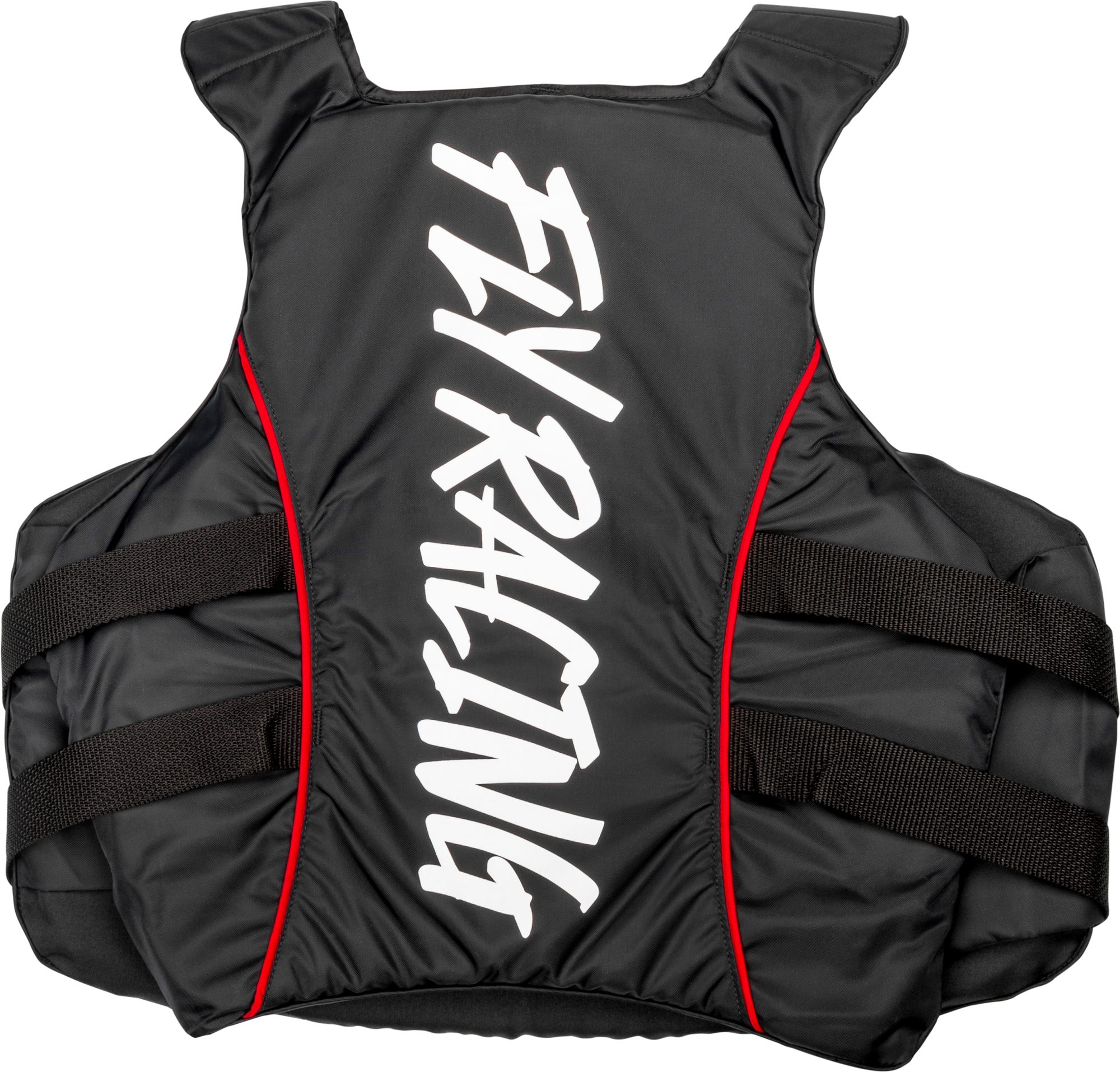 Pullover Flotation Vest Black/White/Red Sm