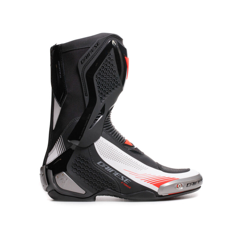 Dainese Torque 4 Air Boots Black/White/Red-Fluorescent Size - 43