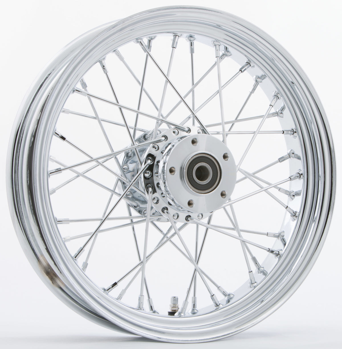 Fr 40 Spk Dd Chrome 16x3.5 Wg Hub 3/4&quot; Axl 00 Ltr