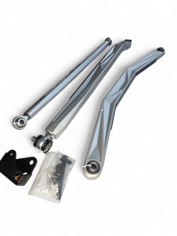 Elektric Offroad 2024+ Can Am Maverick R Volt Billet Radius Rods Anodized Clear