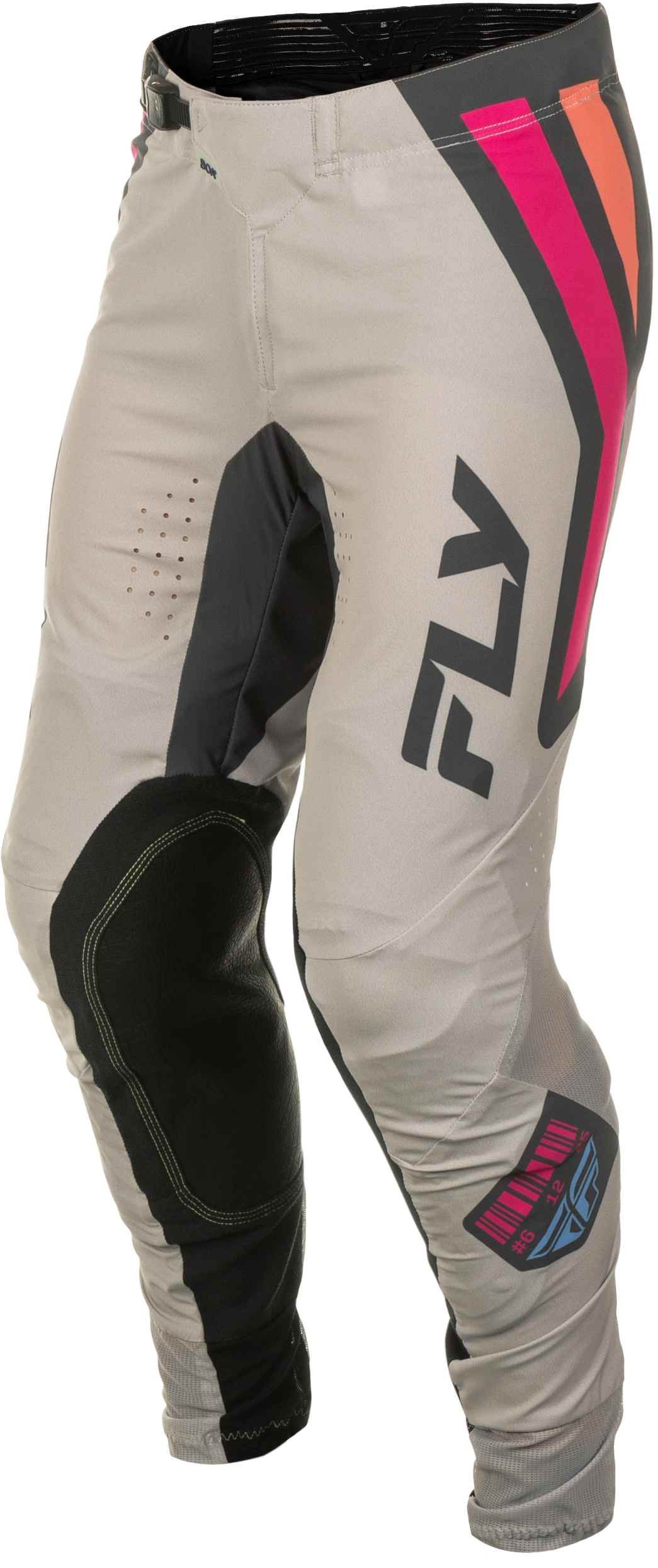 Lite Vice Pants Ca/Ny Light Grey/Pink/Coral Sz 28