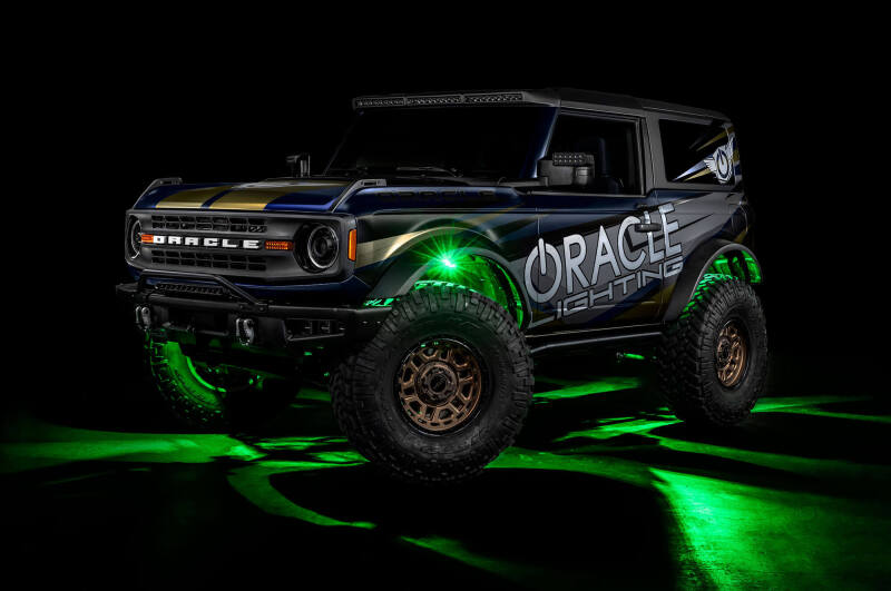 Oracle Underbody RGB+W Wheel Well Rock Light Kit - 8 PCS - ColorSHIFT SEE WARRANTY