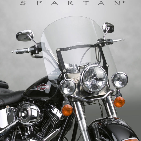 Spartan Windshield Clear Quick Release 17"