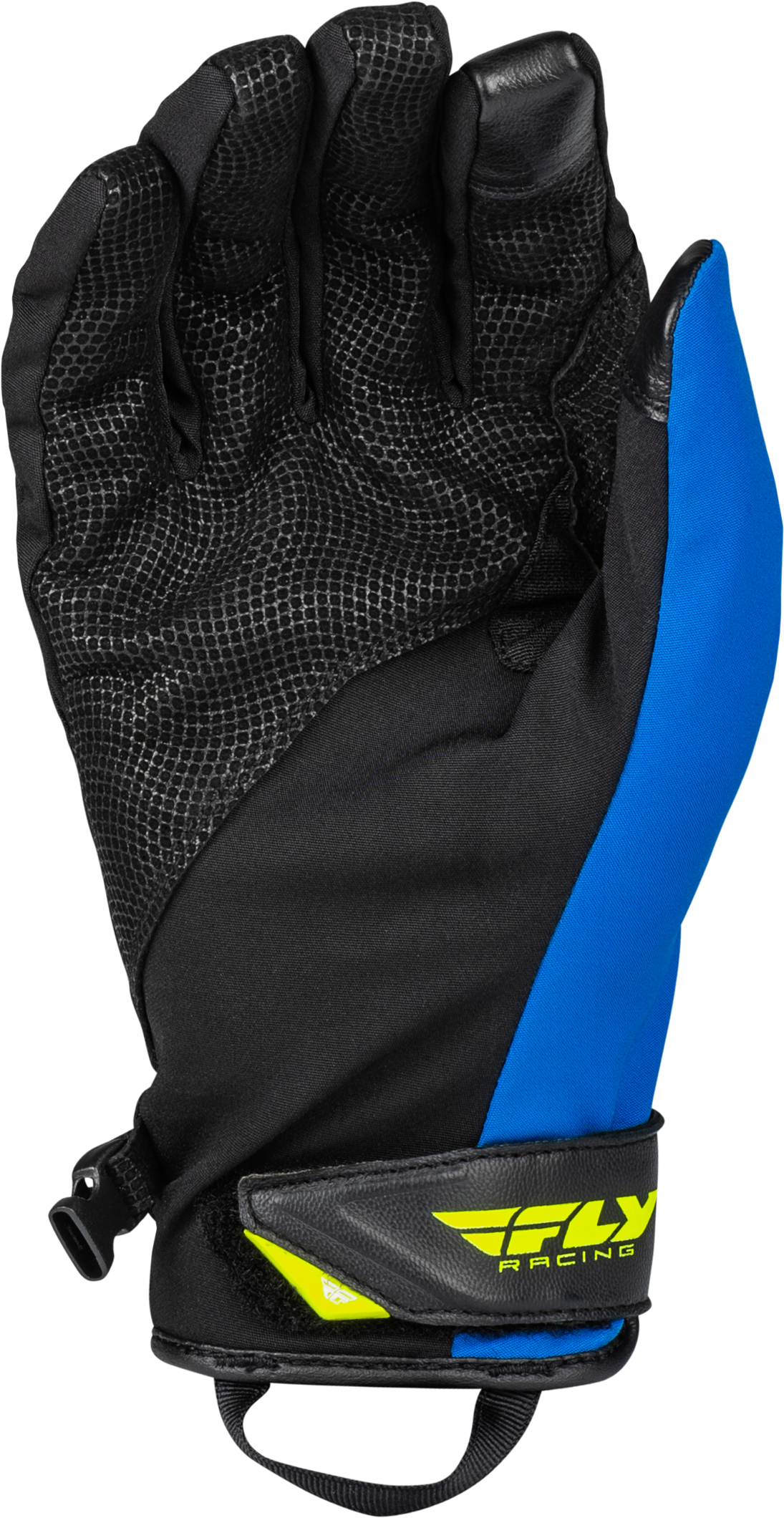 Title Long Gloves Black/Blue/Hi Vis 3x