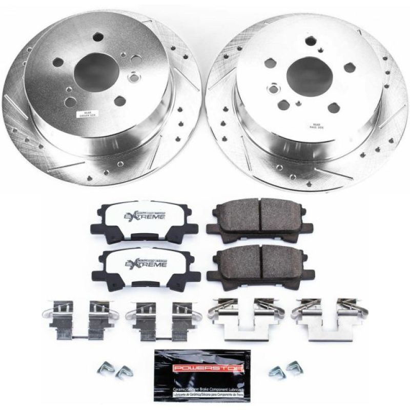 Power Stop 04-06 Lexus RX330 Rear Z36 Truck &amp; Tow Brake Kit