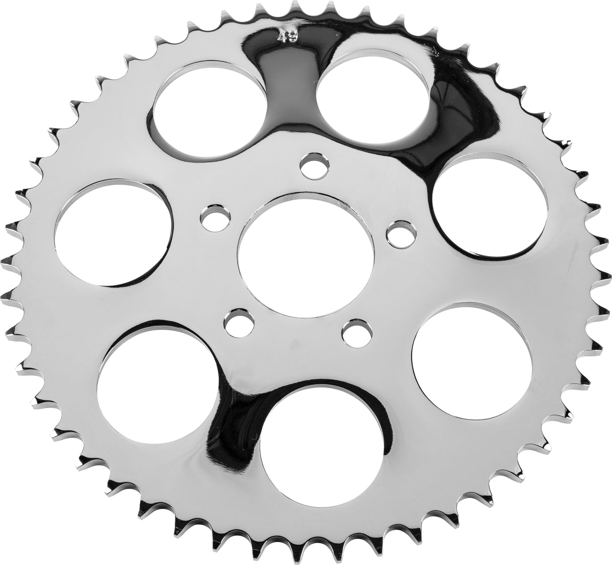 Rear Sprocket 49t Chrome Dished Big Twin 00 13