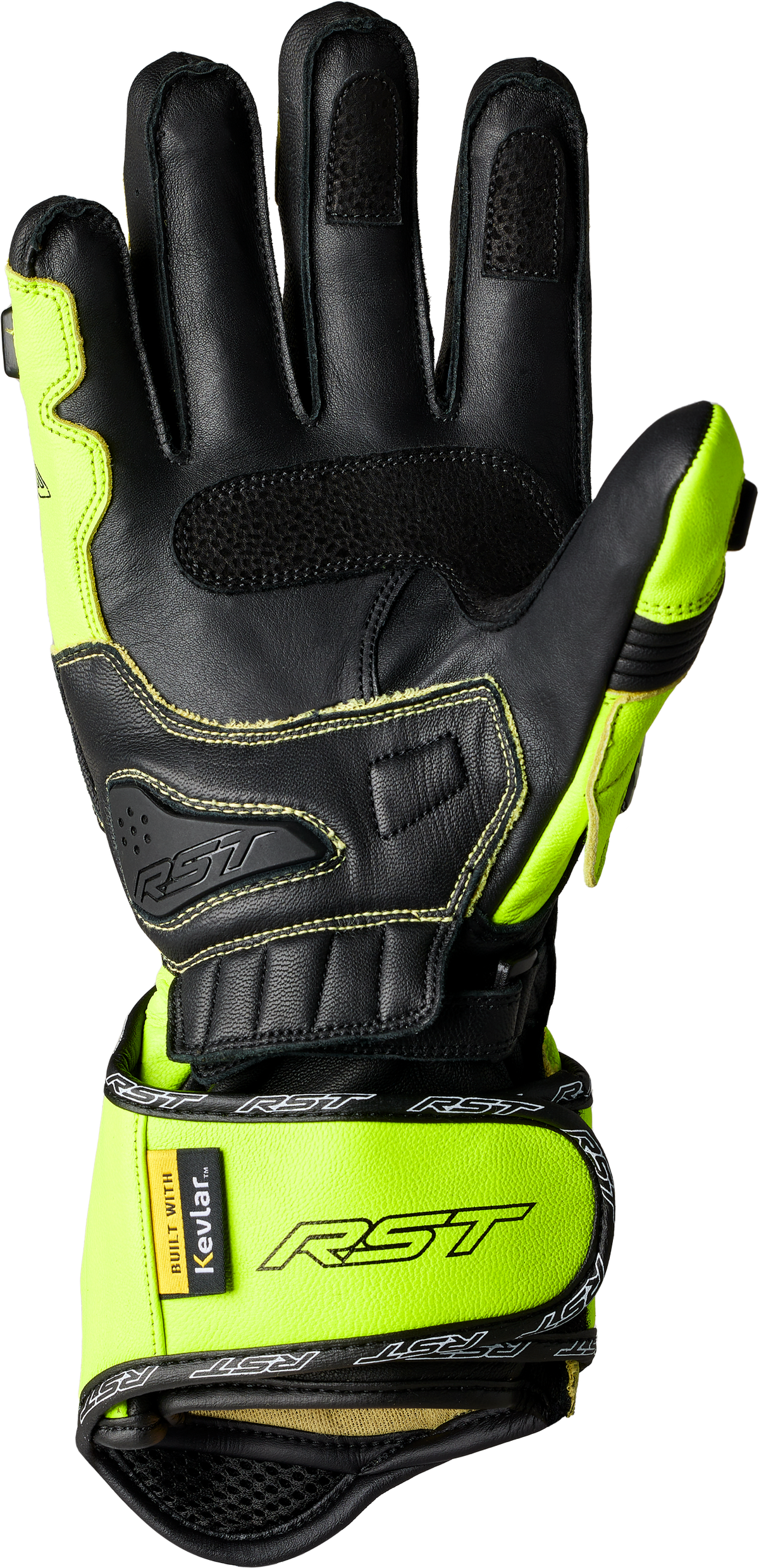 Tractech Evo 4 Ce Glove Neon Yellow/Black/Black 2xl