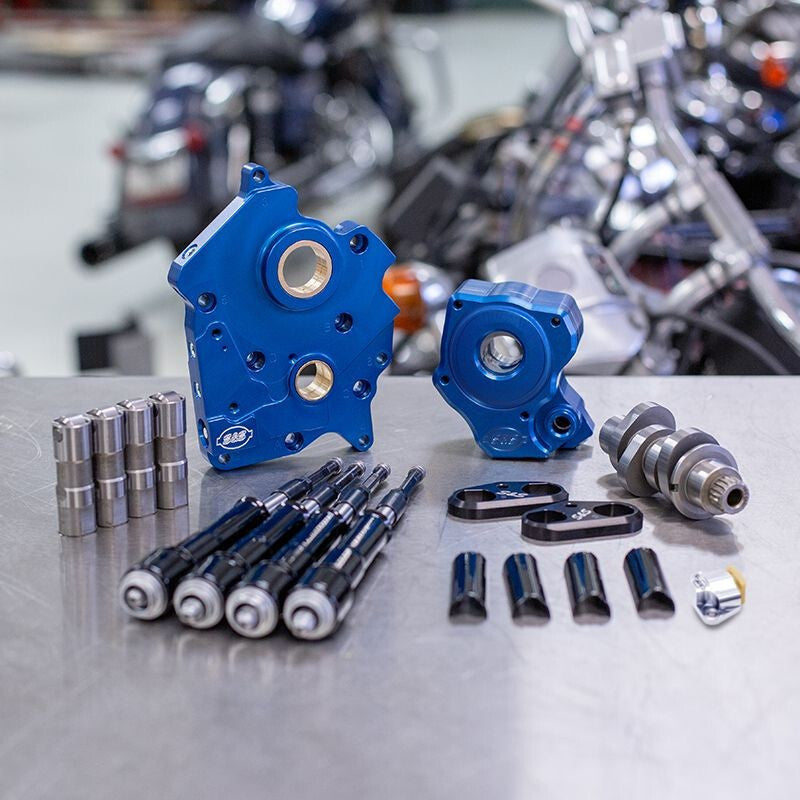 S&amp;S Cycle 2017+ Water Cooled M8 Models (Incl. VVT) Drive Cam Chest Kit - 475C
