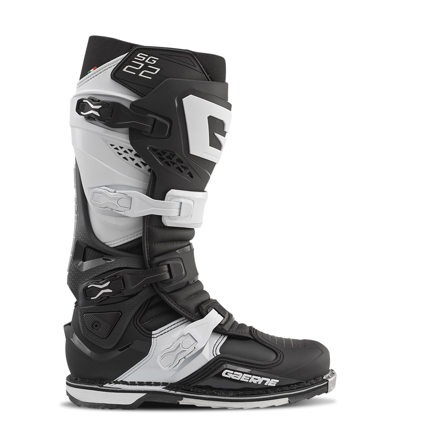 Sg22 Boots Black/White Sz 9
