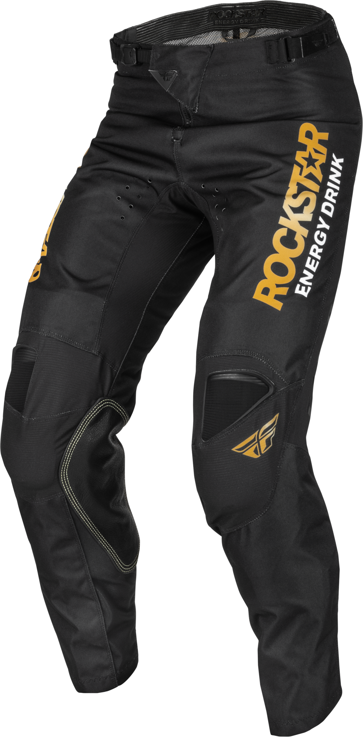 Kinetic Rockstar Pants Black/Gold Sz 36