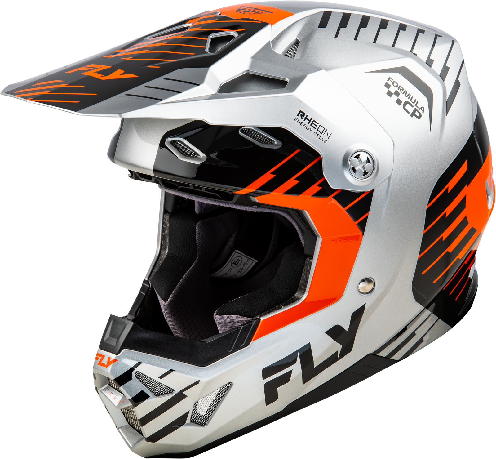 Formula Cp Slice Helmet Grey/Orange/Black Xs