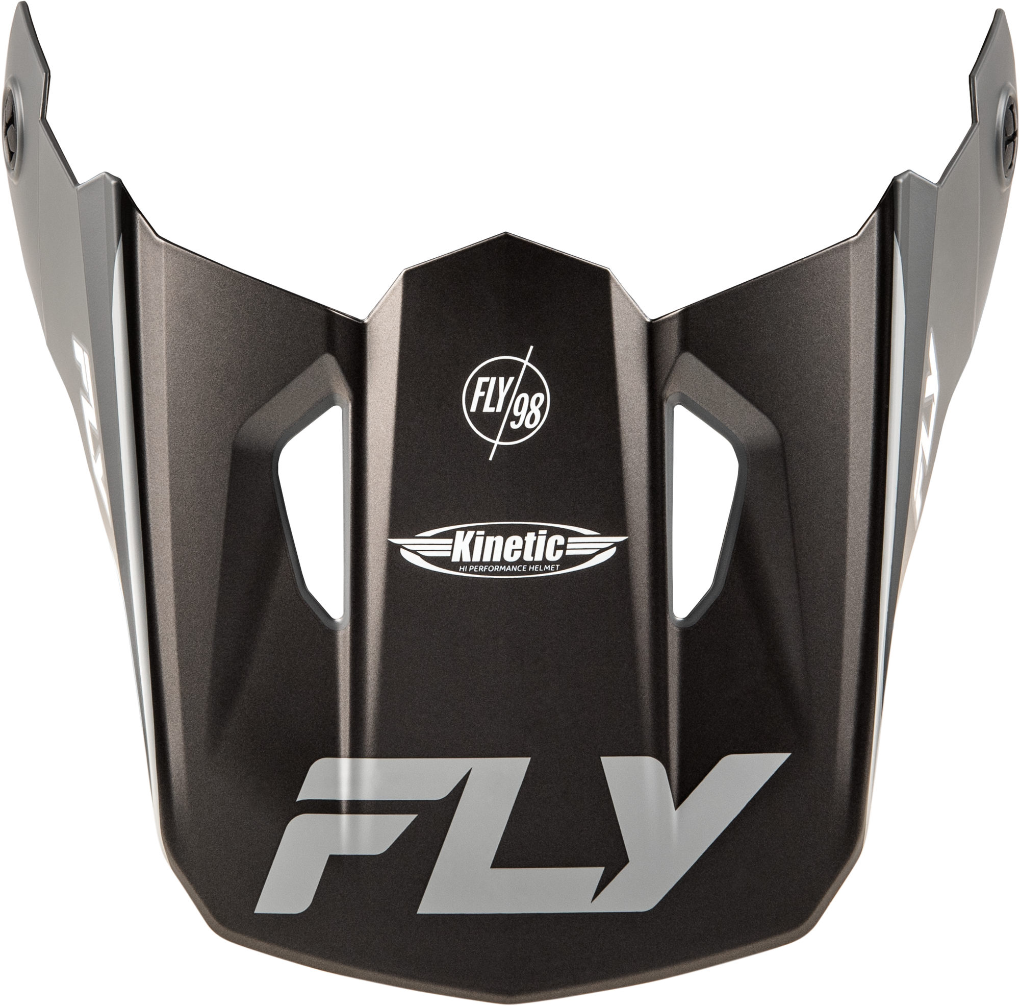 Kinetic Rally Helmet Visor Matte Grey/Black/White Xl/2x