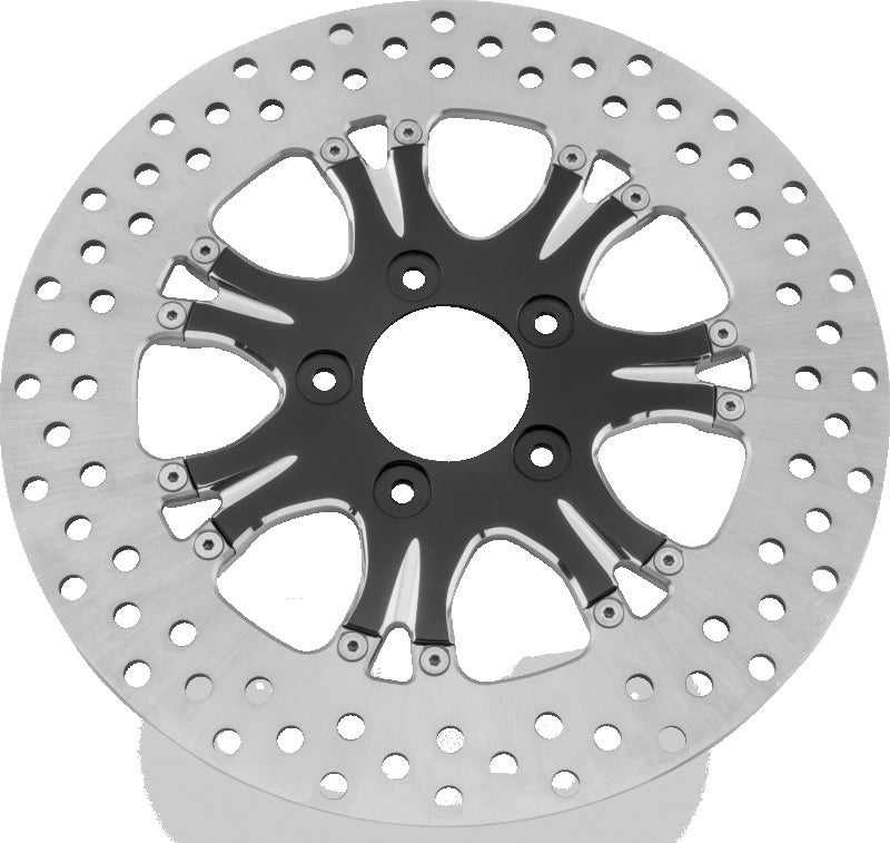 Performance Machine Disc/Carr 11.5in Heathen Fr Lt  - Contrast Cut Platinum