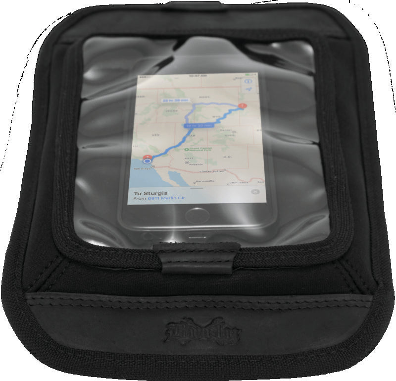 Burly Brand Voyager Tank Pad - Black