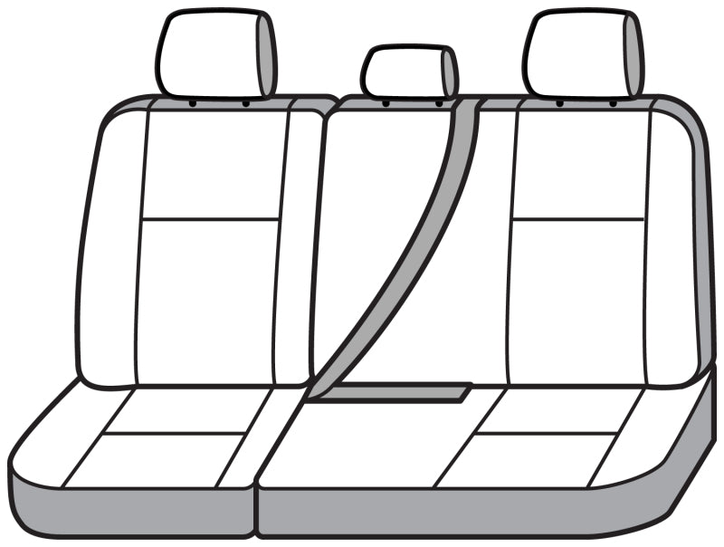 Covercraft 19-24 Ford F-250 Carhartt SeatSaver Custom Second Row Seat Covers - Gravel