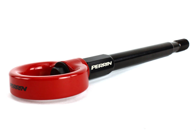 PERRIN 08-14 Subaru WRX &amp; STI / 08-11 Impreza / 05-09 Legacy Tow Hook Kit (Front) - Red