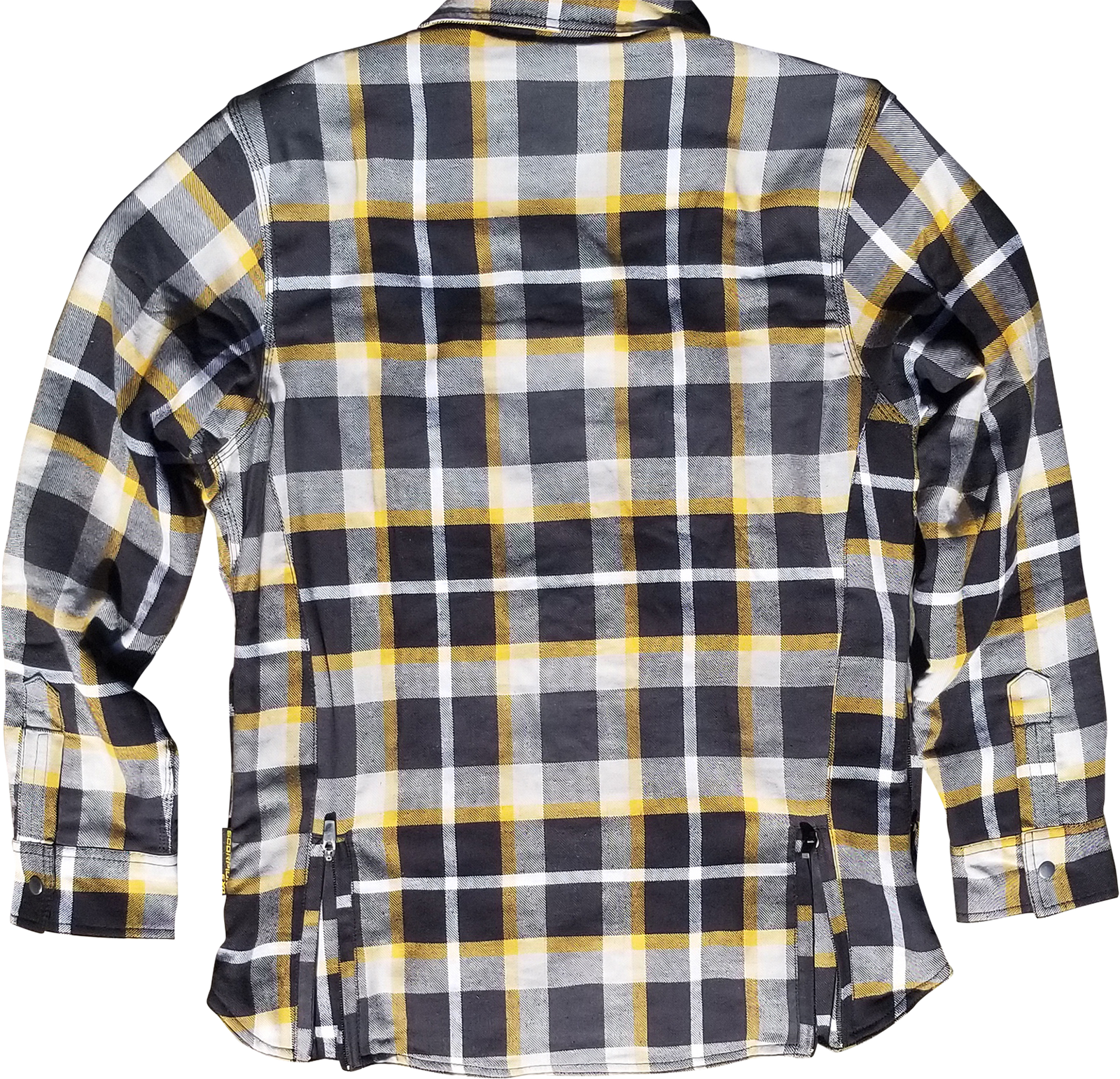 Covert Womens Flannel White/Yellow 2x