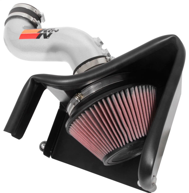 K&amp;N 15-18 Hyundai Sonata L4-2.4L F/I Silver Typhoon Short Ram Intake