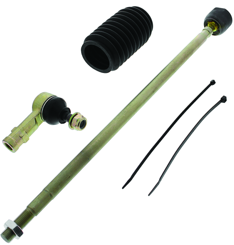 QuadBoss Polaris RZR XP 1000 EPS 15-18 Steering Rack Tie Rod Assembly Kit - Left Inner &amp; Outer
