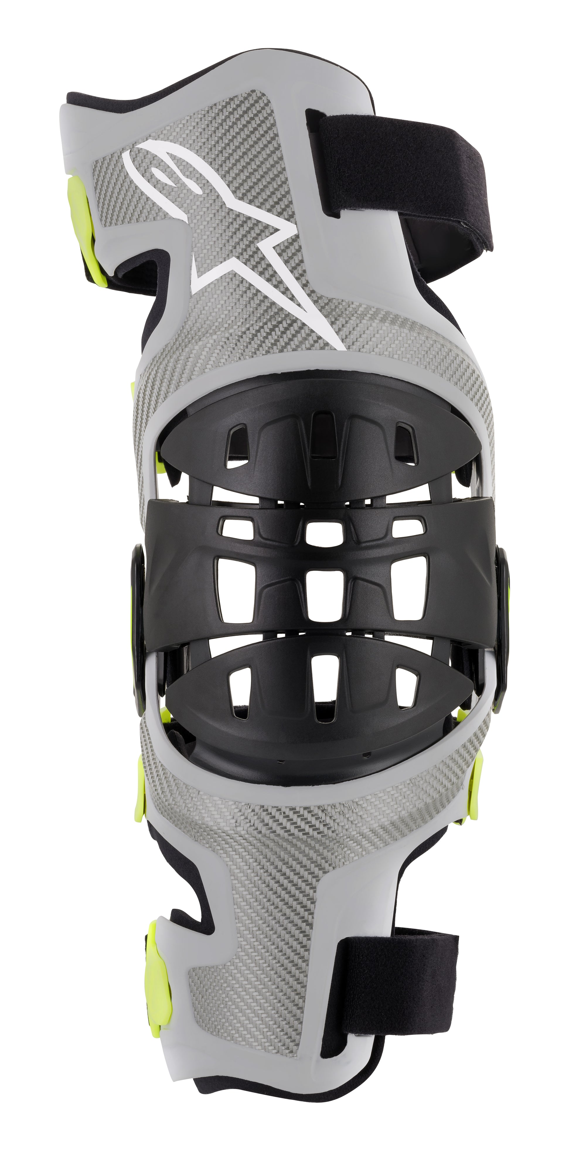 Bionic 7 Knee Set Silver/Yellow Xl