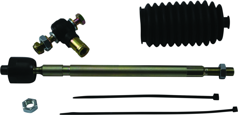 QuadBoss 18-20 Polaris Ranger 1000 EPS Steering Rack Tie Rod Assembly Kit - Left Inner &amp; Outer