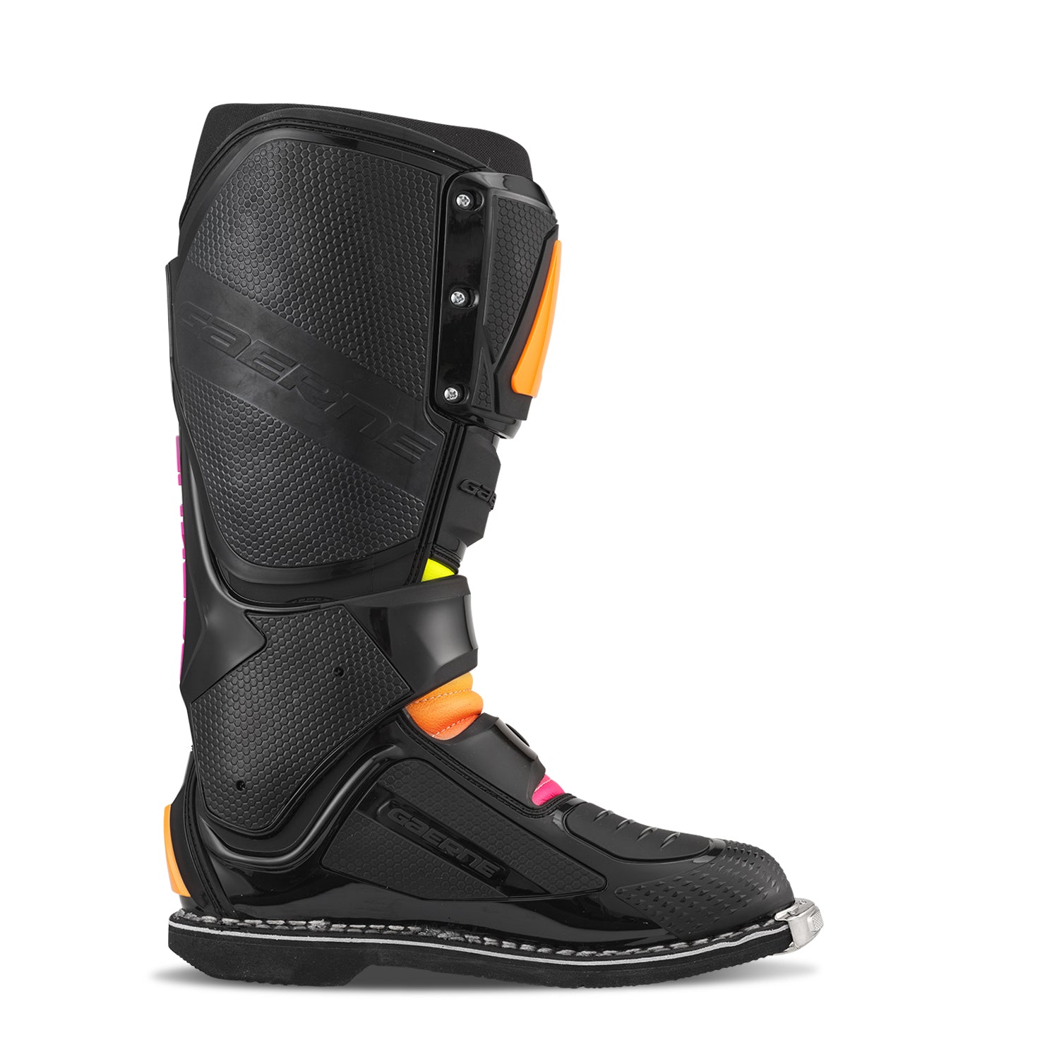 Sg12 Le Boots Black/Orange/Pink Sz 09