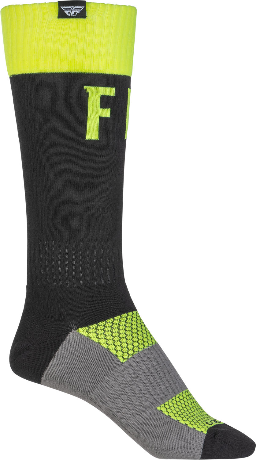 Mx Pro Socks Hi Vis/Black Sm/Md