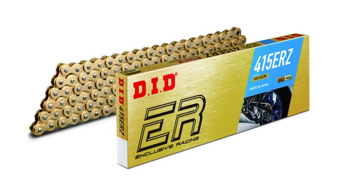 D.I.D NON-SEALED CHAIN 415ERZ GOLD 120RB