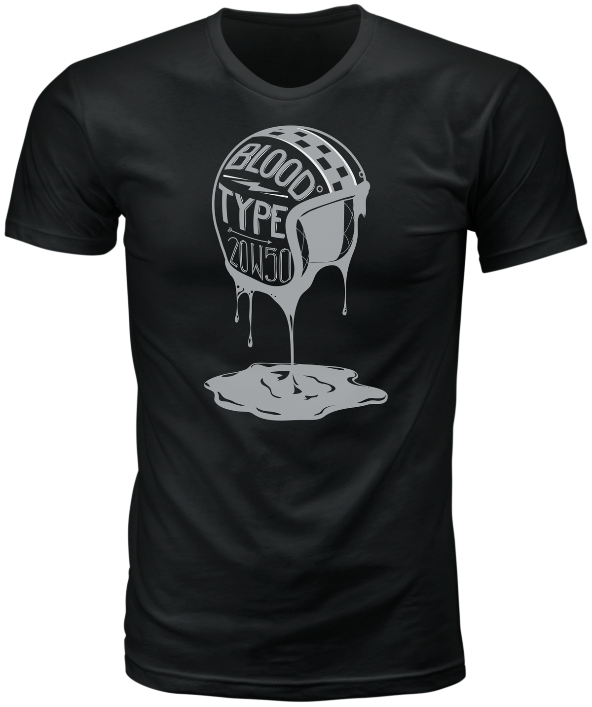 Blood Type Tee Black 3x