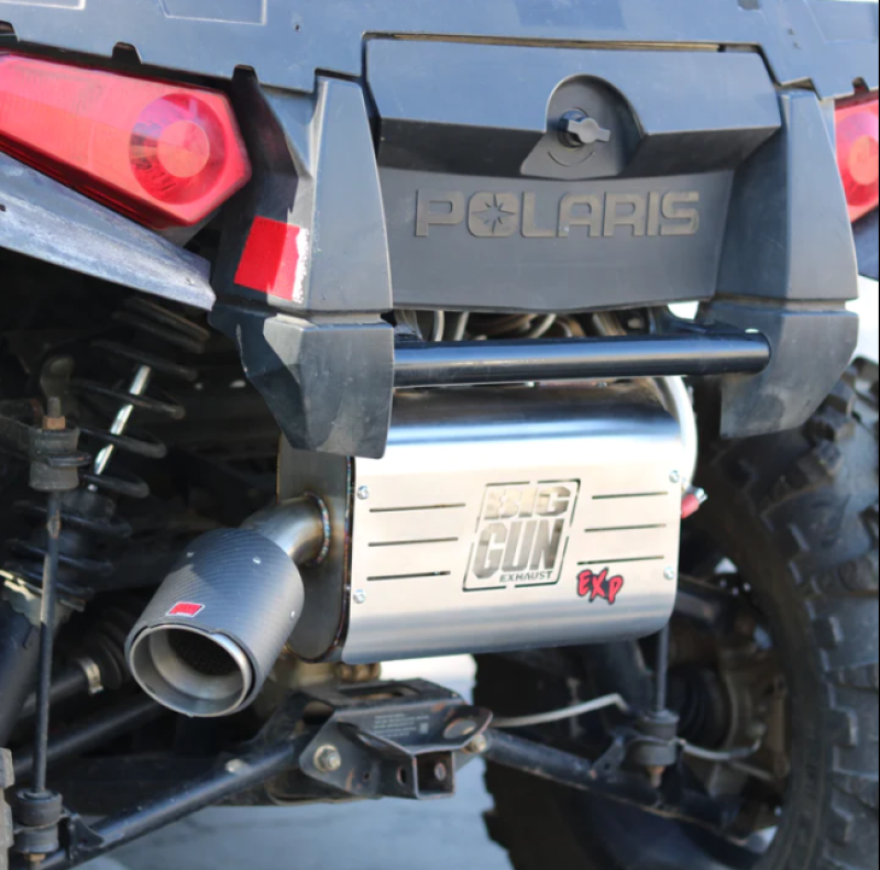 Big Gun 16-24 Polaris Sportsman &amp; 850/1000 High Lifter Explorer Series Slip On Exhaust