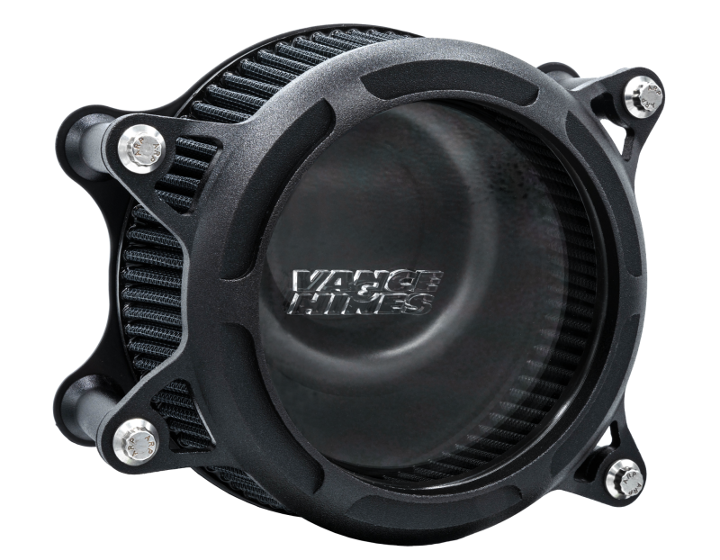 Vance &amp; Hines 23+ HD Road/Street Glide V02 Insight Air Intake - Wrinkle Black