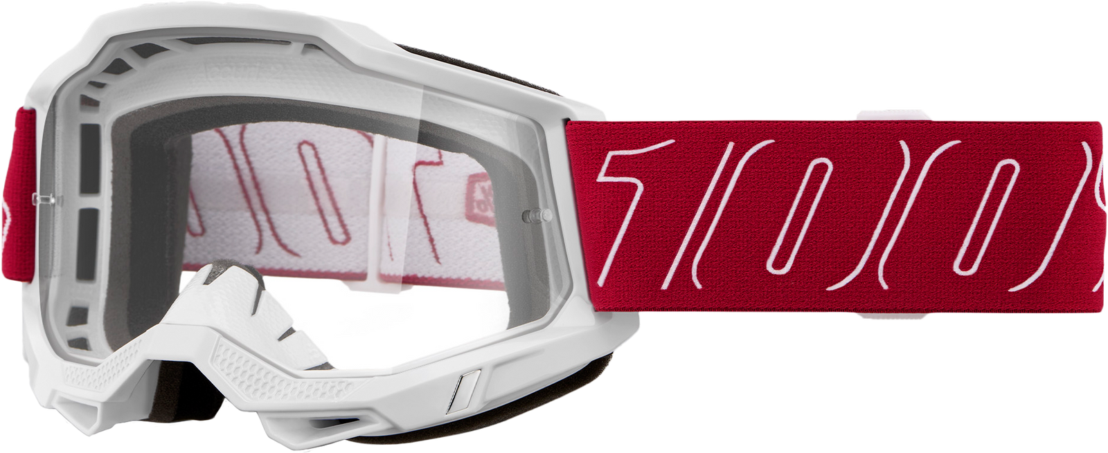 Accuri 2 Goggle Redline Clear Lens