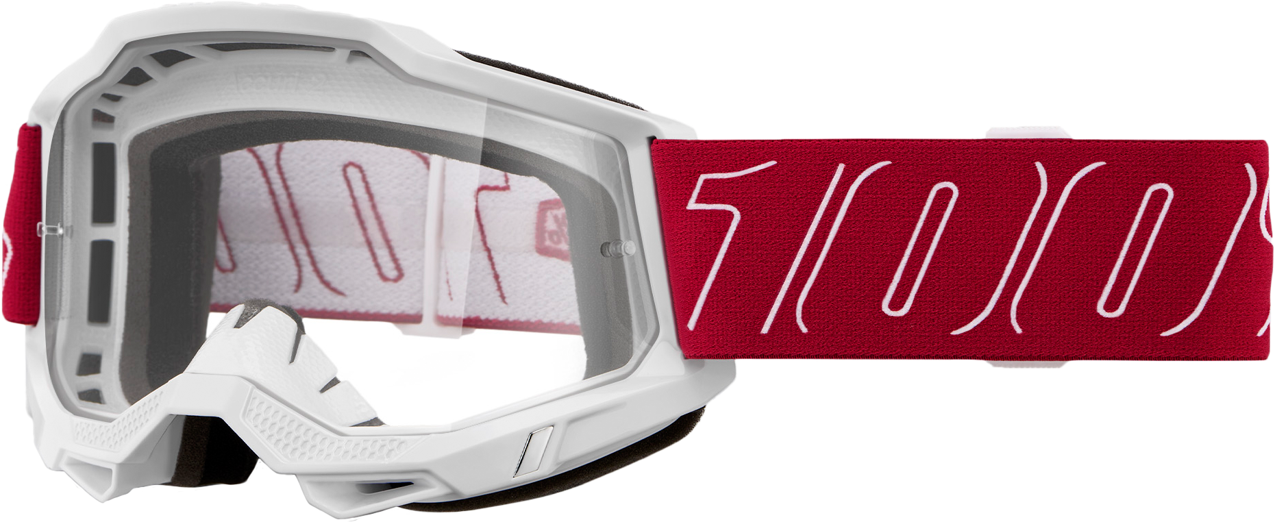 Accuri 2 Goggle Redline Clear Lens