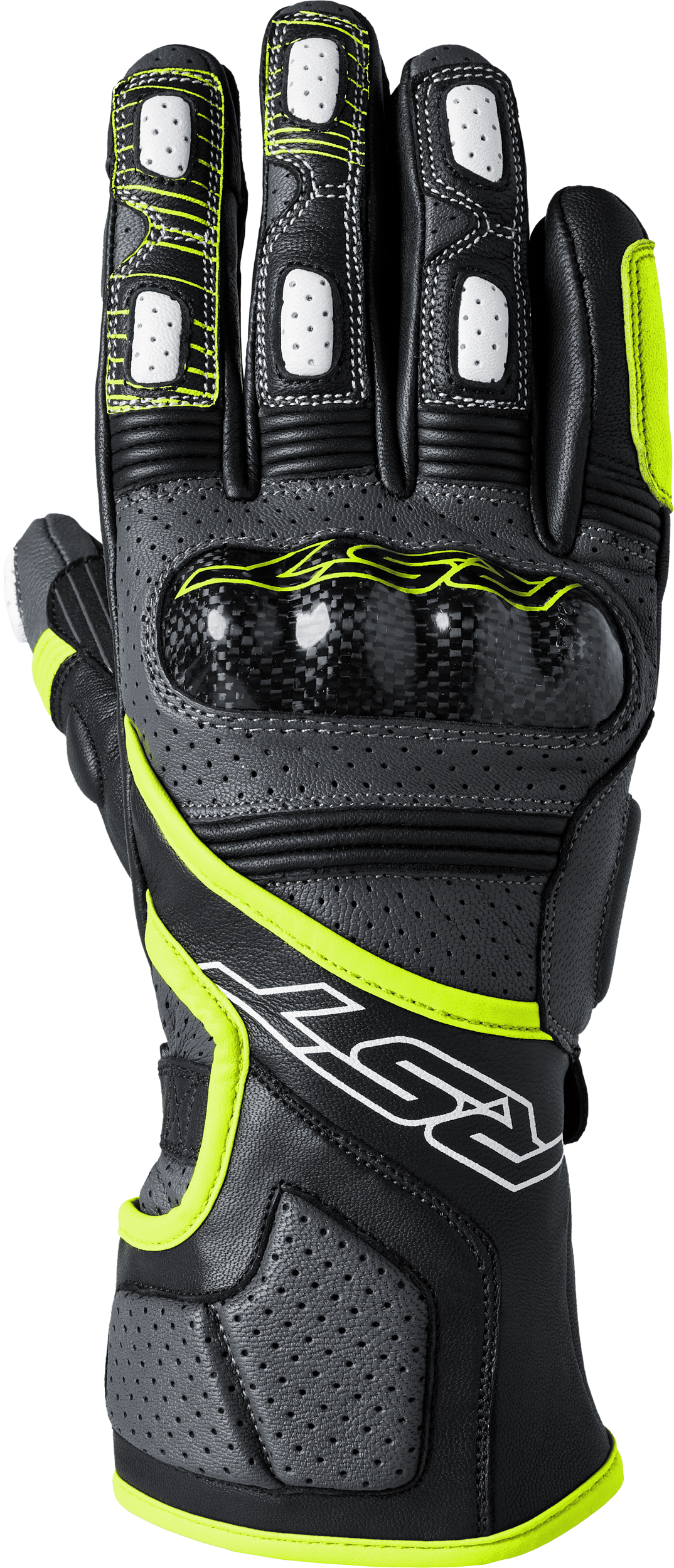Fulcrum Ce Glove Grey/Flo Yellow/Black  Lg