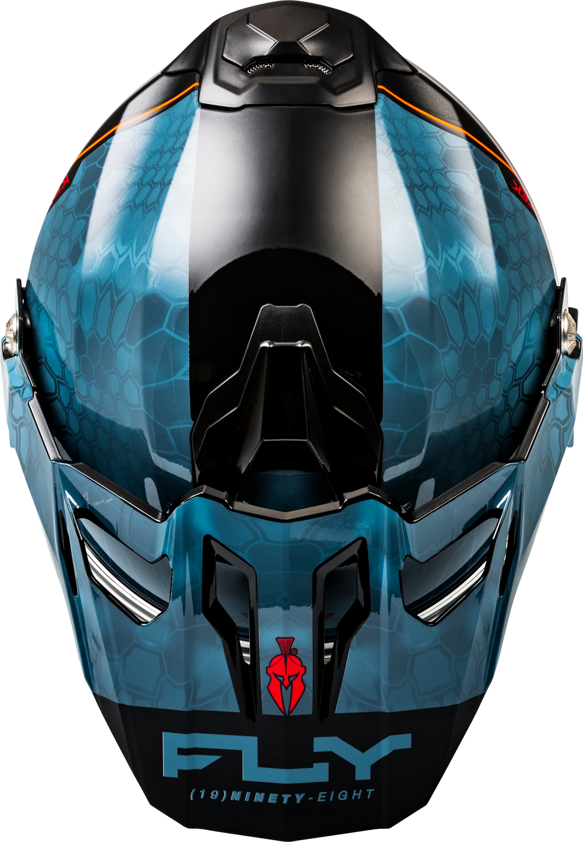 Trekker Cw Conceal Helmet Elec Shld Slate/Black/Red Xl