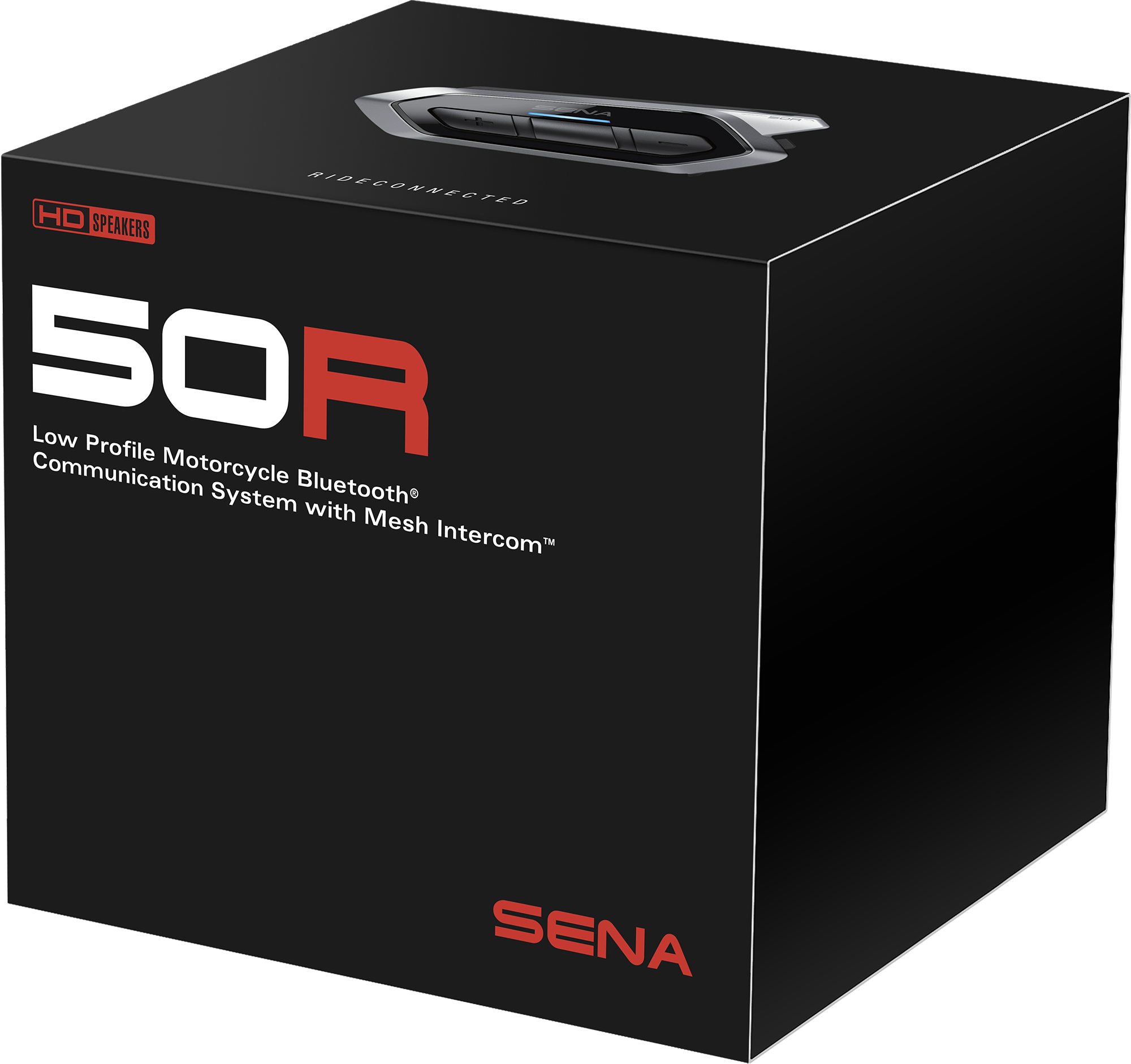 50r Hd Bluetooth Comm System With Mesh Intercom Single