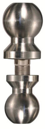 TRIMAX 2" &amp; 2-5/16 DOUBLE TOW BALL STAINLESS STEEL