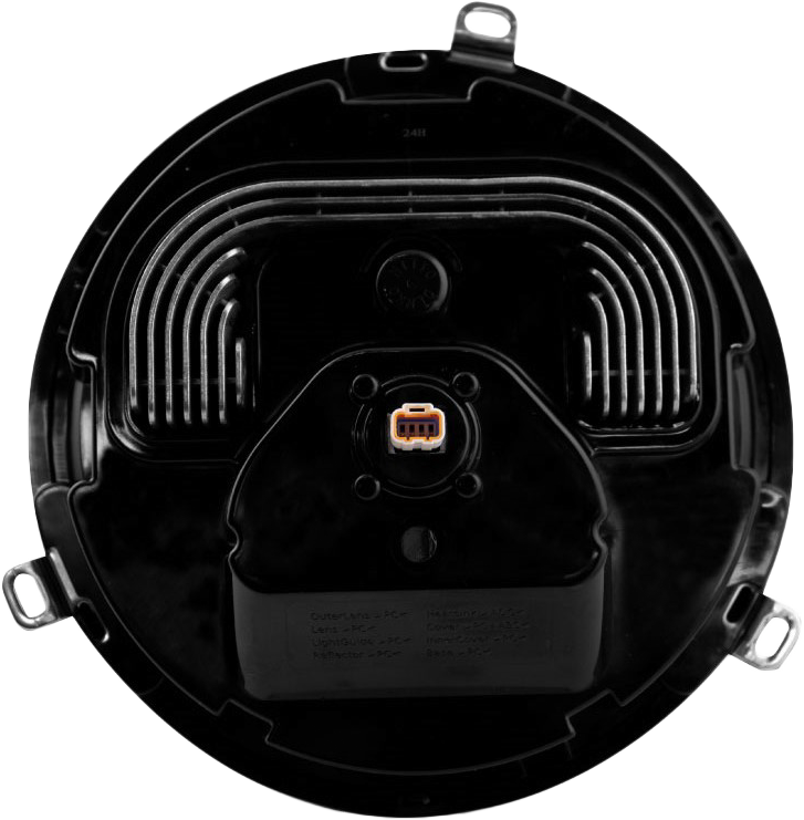 7" Zenith Led Headligh H4 Plug