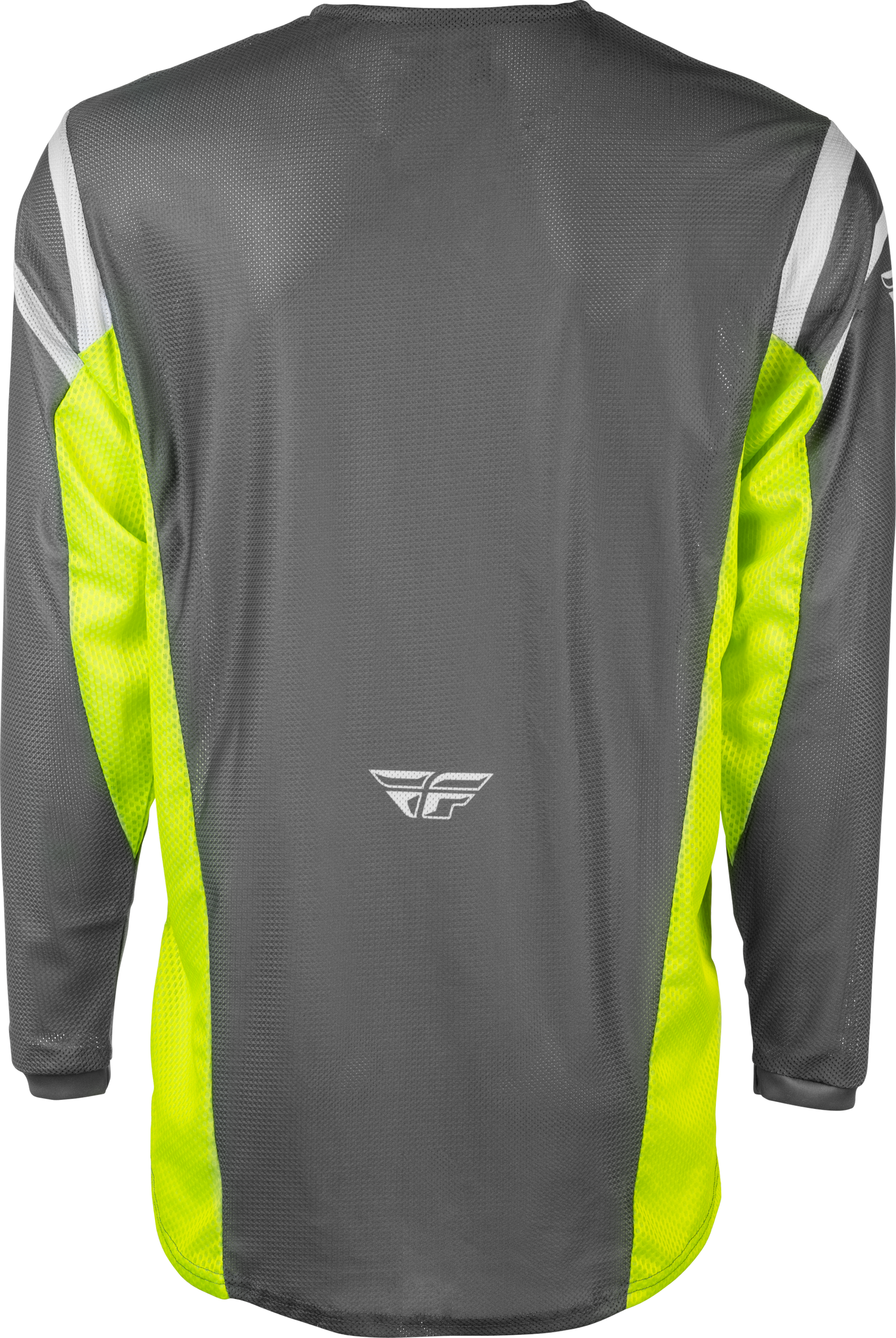 Kinetic Mesh Center Jersey Grey/White/Hi Vis Lg