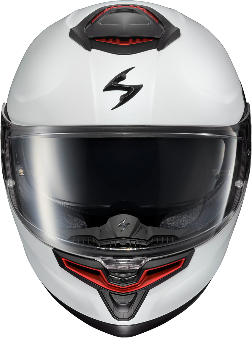 Exo Eclipse Full Face Helmet Matte Pearl White Xl