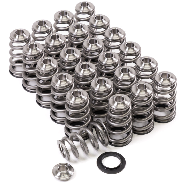 GSC P-D Nissan VR30DDTT HP Conical Valve Spring Ti Retainer &amp; Seat Kit (10500RPM/55PSI Max)