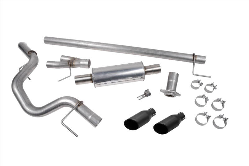 Roush 21-24 Ford F-150 5.0L V8 Side Exit Catback Performance Exhaust w/ Black Tips