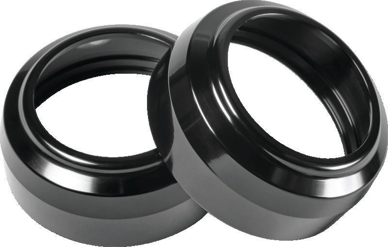Performance Machine Clean Fork Dust Cap - Black Ano